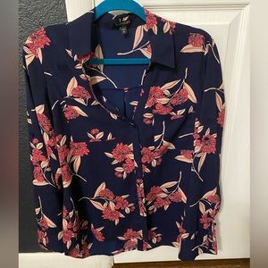 Women’s button up blouse form Express, size medium